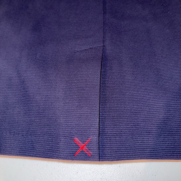 BODEN Preppy Navy Dress Ribbed Dress Size 4 Stunning Pencil - Picture 9 of 11